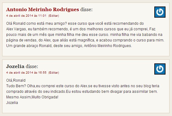 Conselhos e agradecimentos sobre os comentários do blog!